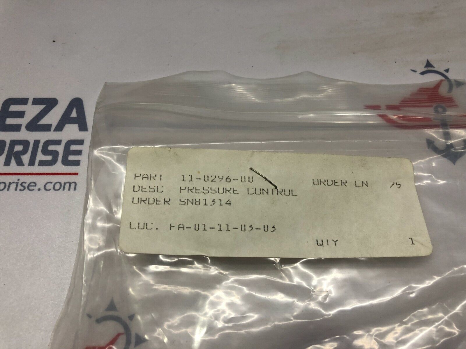 JOHNSON CONTROLS 11-0296-00 PRESSURE CONTROL P10BC-30