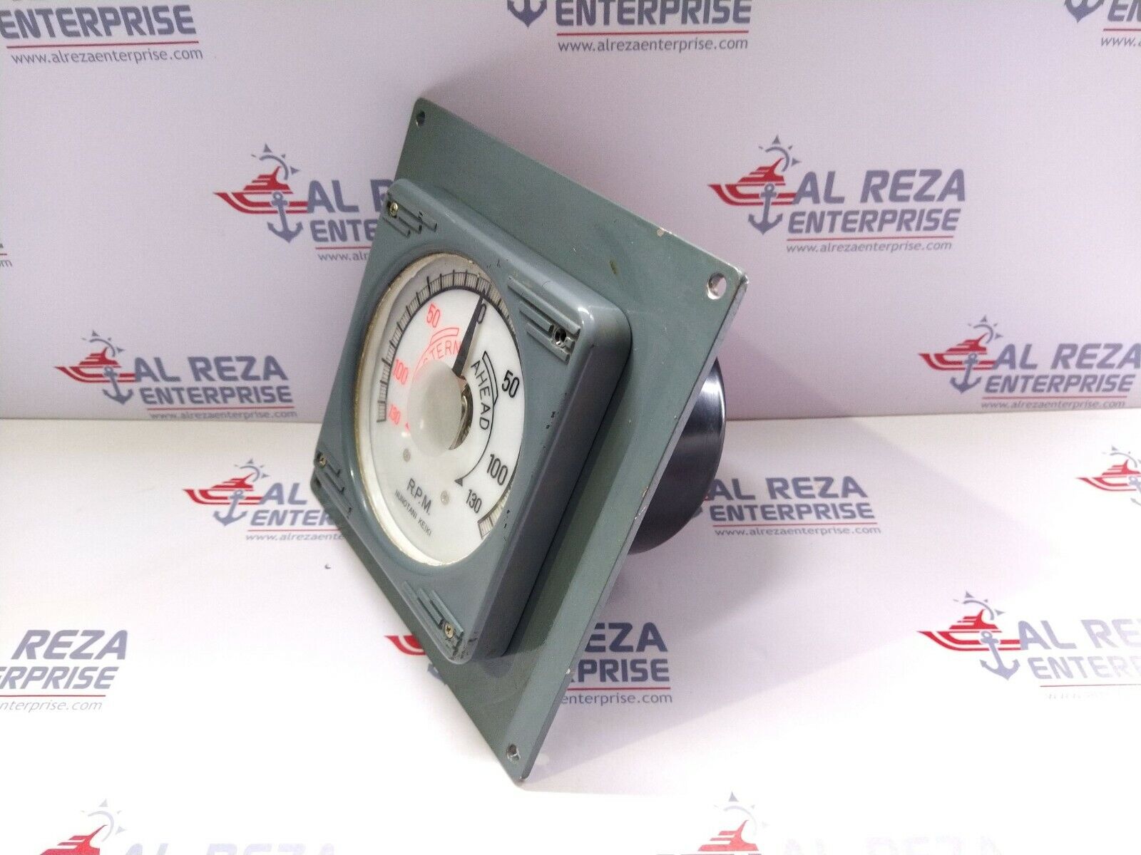 Nunotani Keiki JIS F 8521-FE 130K Electric Propeller Shaft Revolution Indicator 