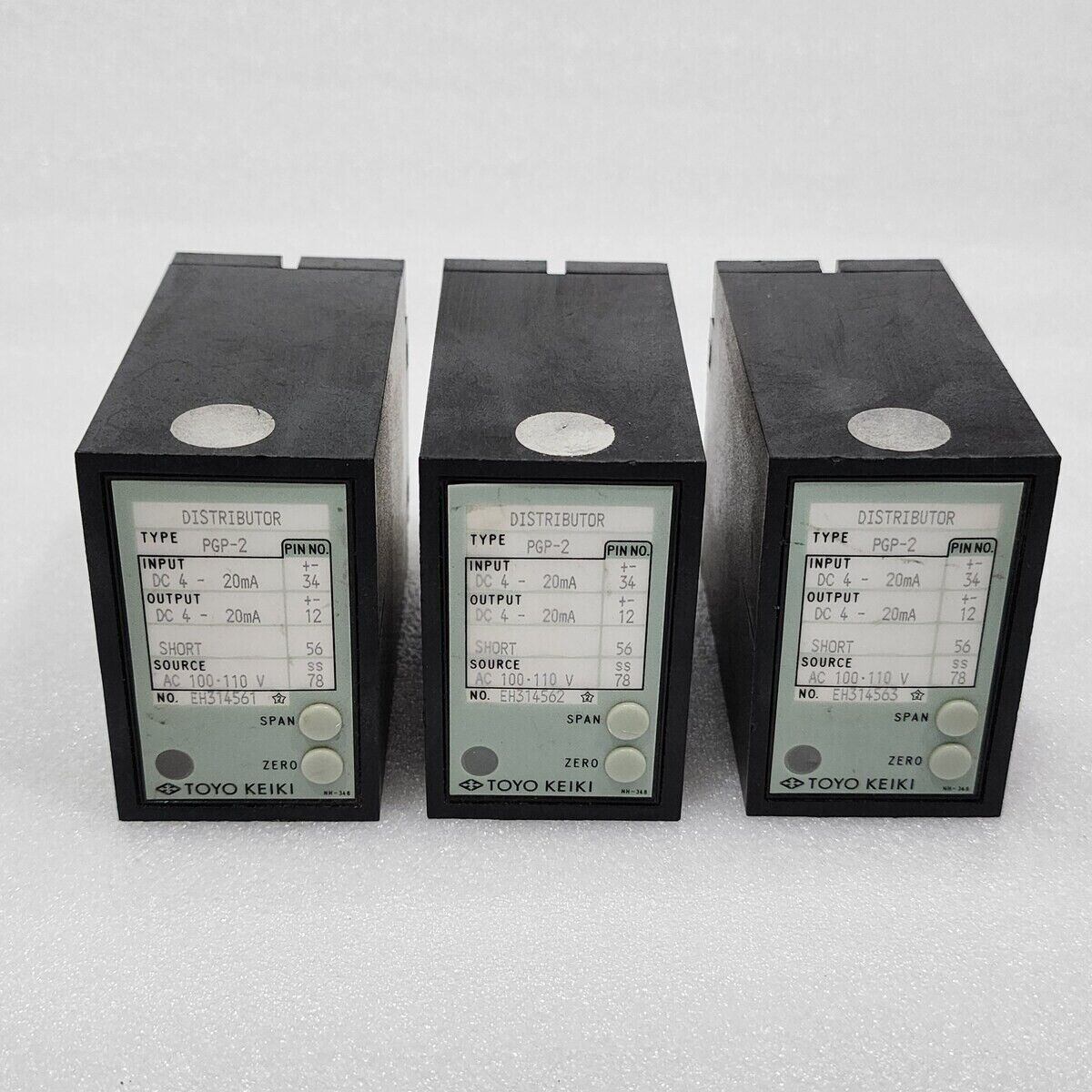 TOYO KEIKI PGP-2 DISTRIBUTOR 100-110V