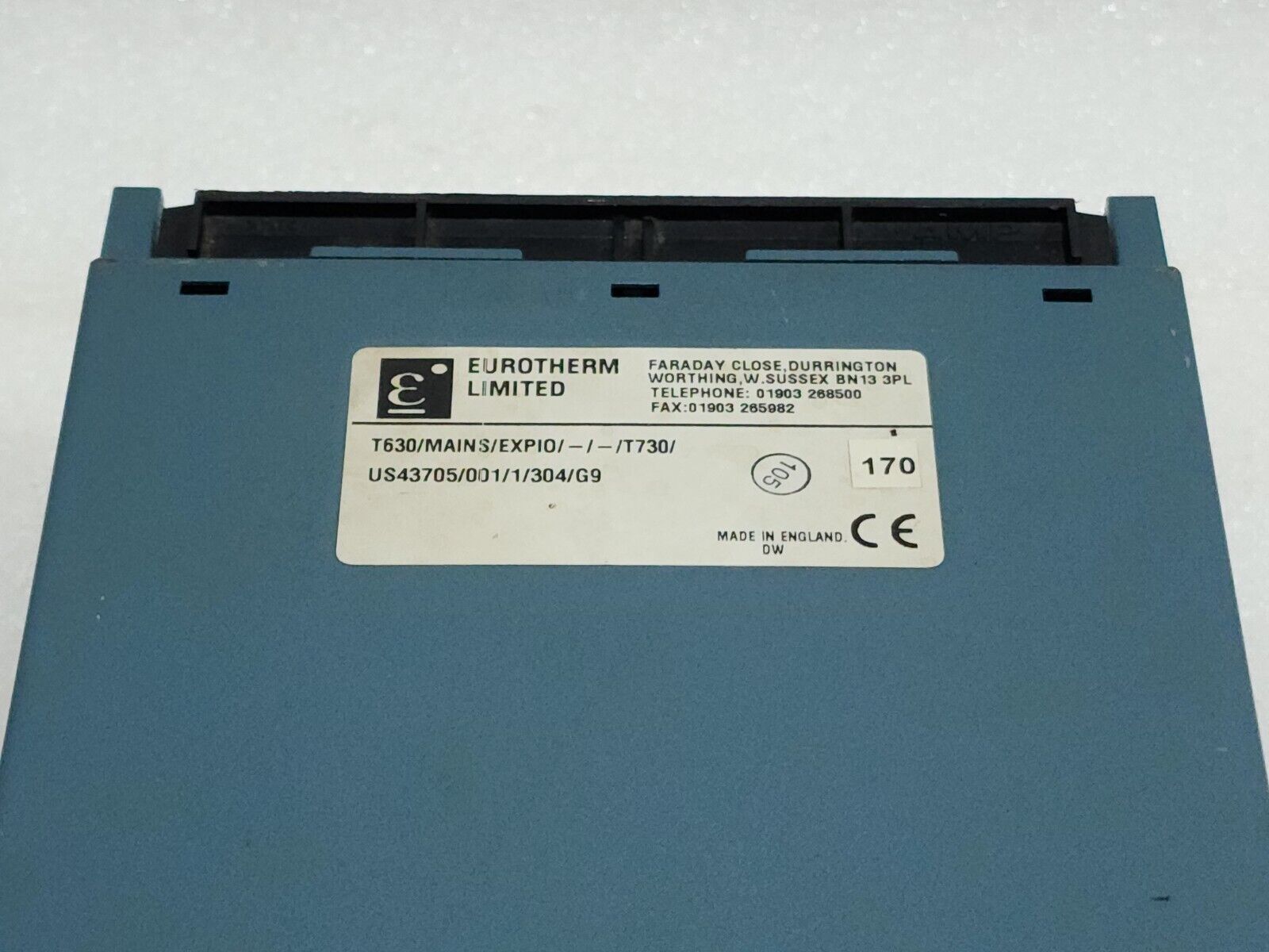 EUROTHERM T630 PROCESS CONTROLLER T630/MAINS/EXPIO/T730 100-240VAC