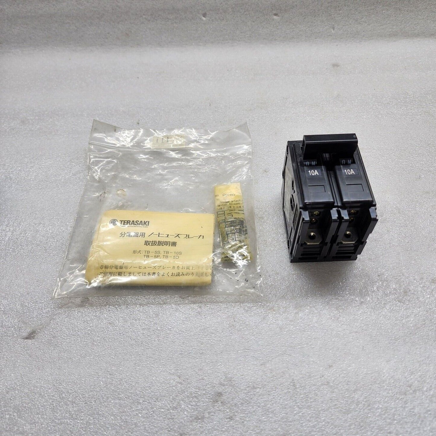TERASAKI TB-5P 2-POLE BREAKER 10A