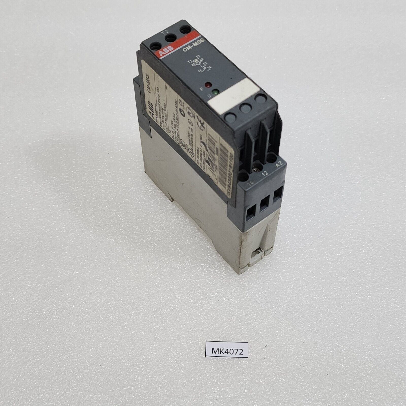 ABB CM-MSS THERMISTOR MOTOR PROTECTION MONITORING RELAY 1SVR430801R1100