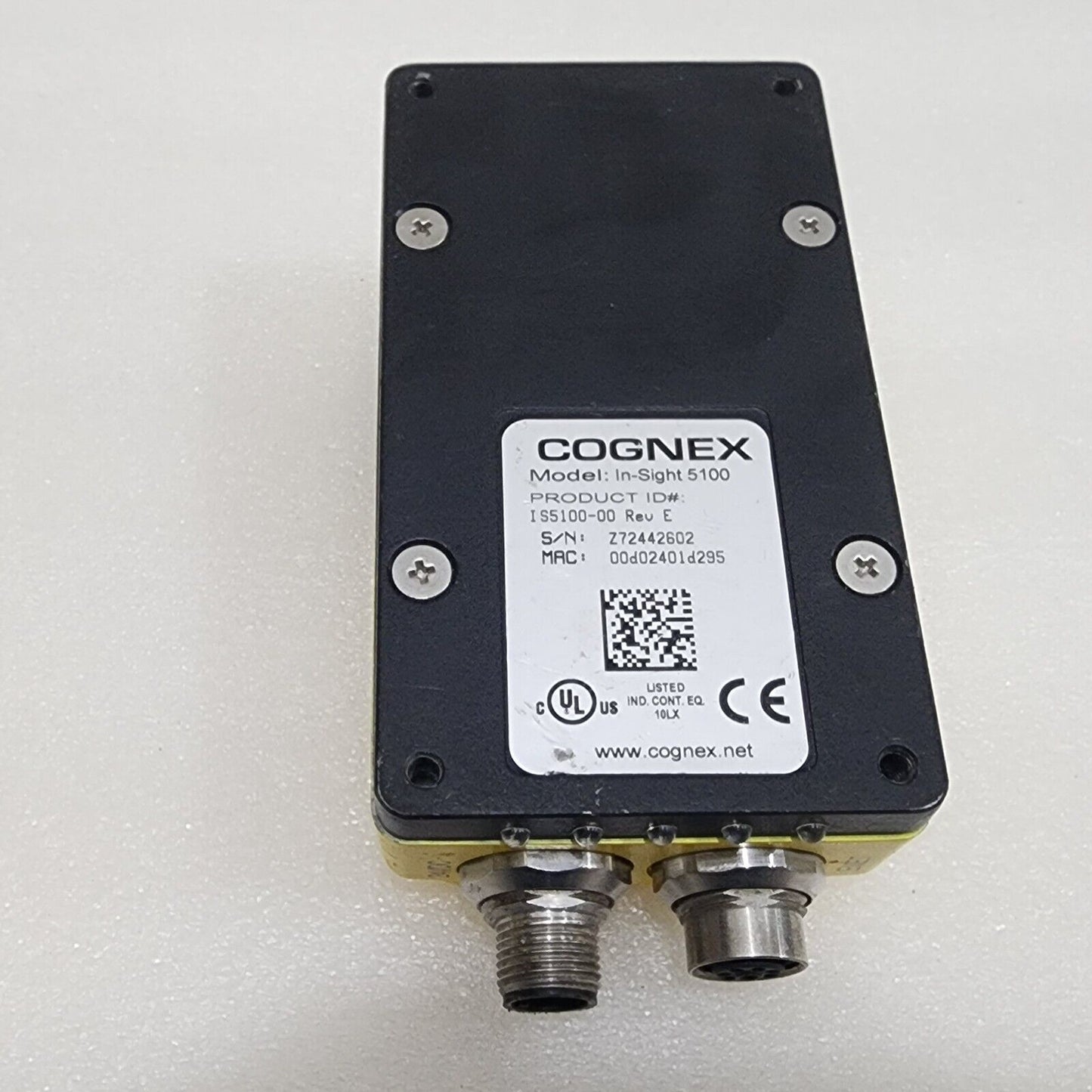 COGNEX IN-SIGHT 5100 800-5870-1R A IS5100-00 REV E