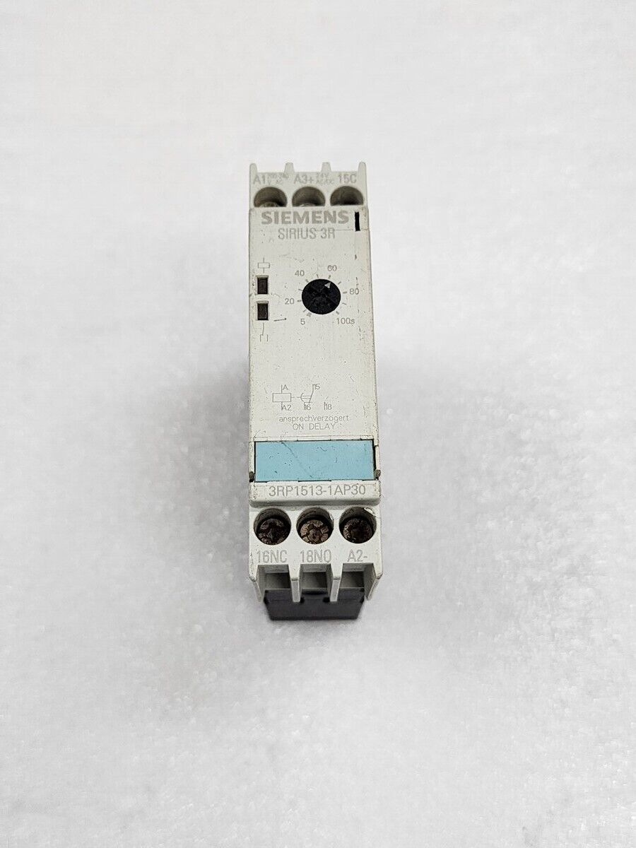 SIEMENS 3RP1513-1AP30 ON DELAY TIME RELAY