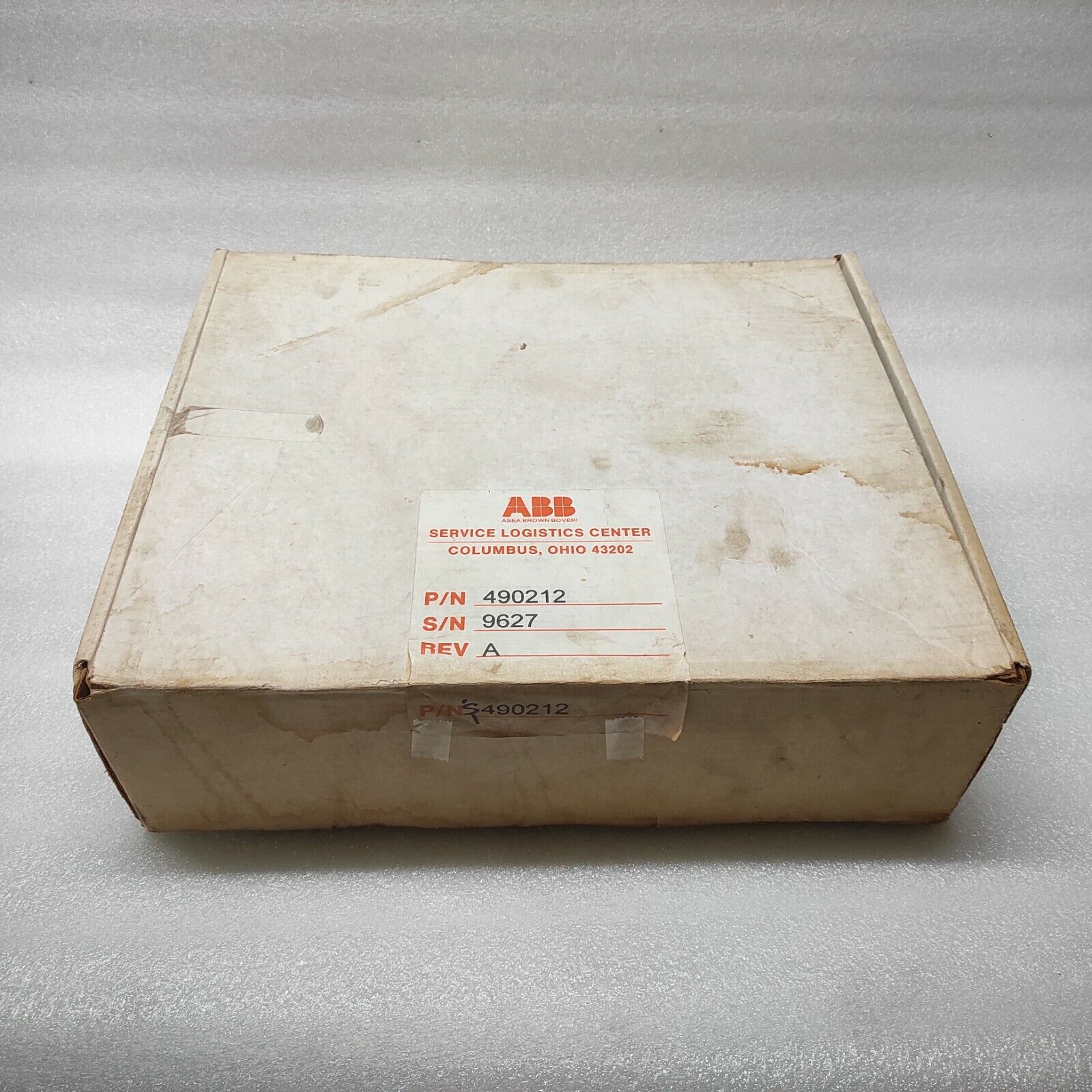 ABB 490212 DRIVE CONTROL MODULE 