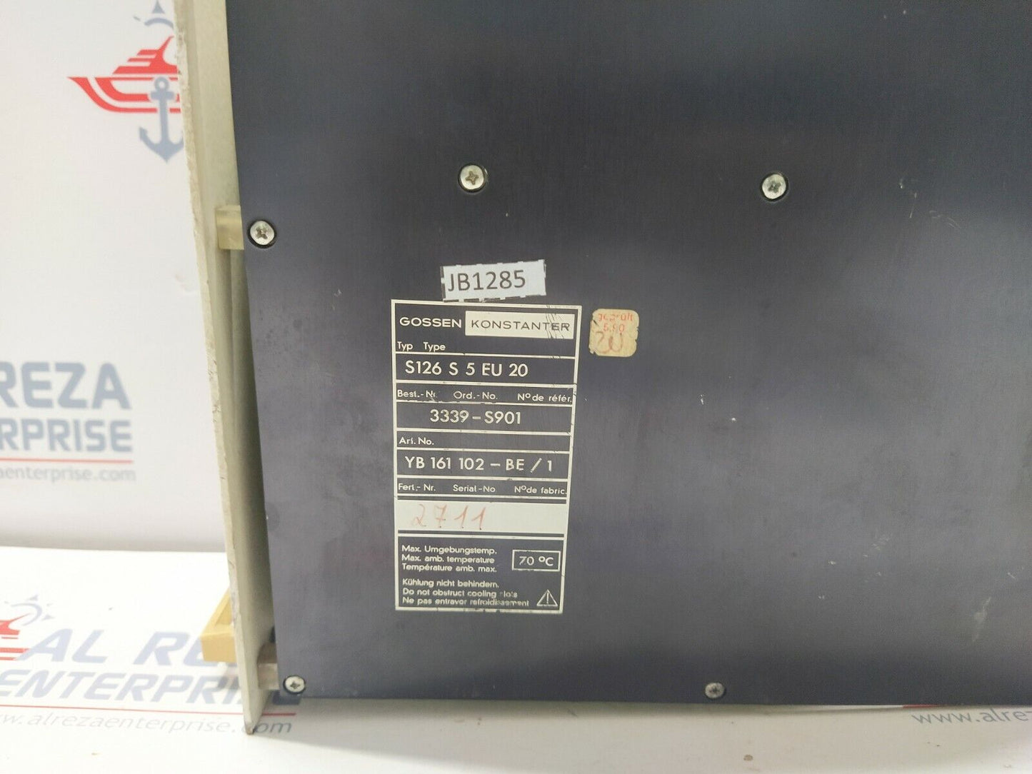 ABB DSQC 116 CONTROLLER MODULE GOSSEN KONSTANTER S126 S 5 EU 20