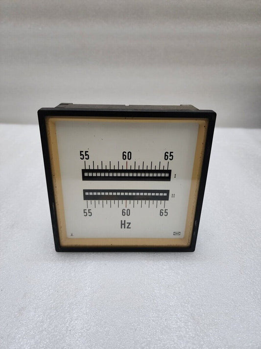 DEIF DOUBLE FREQUENCY METER 55-65Hz 2x21 60611-1
