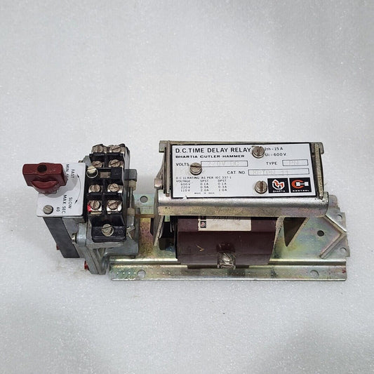 CUTLER HAMMER KRTPN 11  D.C. TIME DELAY RELAY COIL VOLTAGE 220VDC