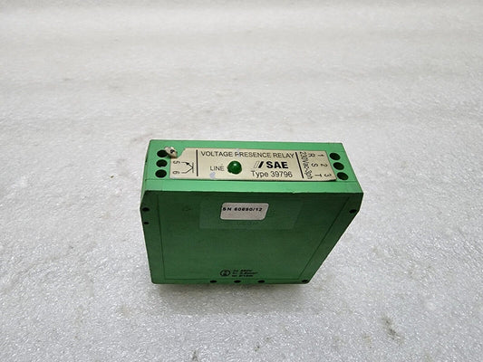 SAE 39796 VOLTAGE PRESENCE RELAY 230VAC