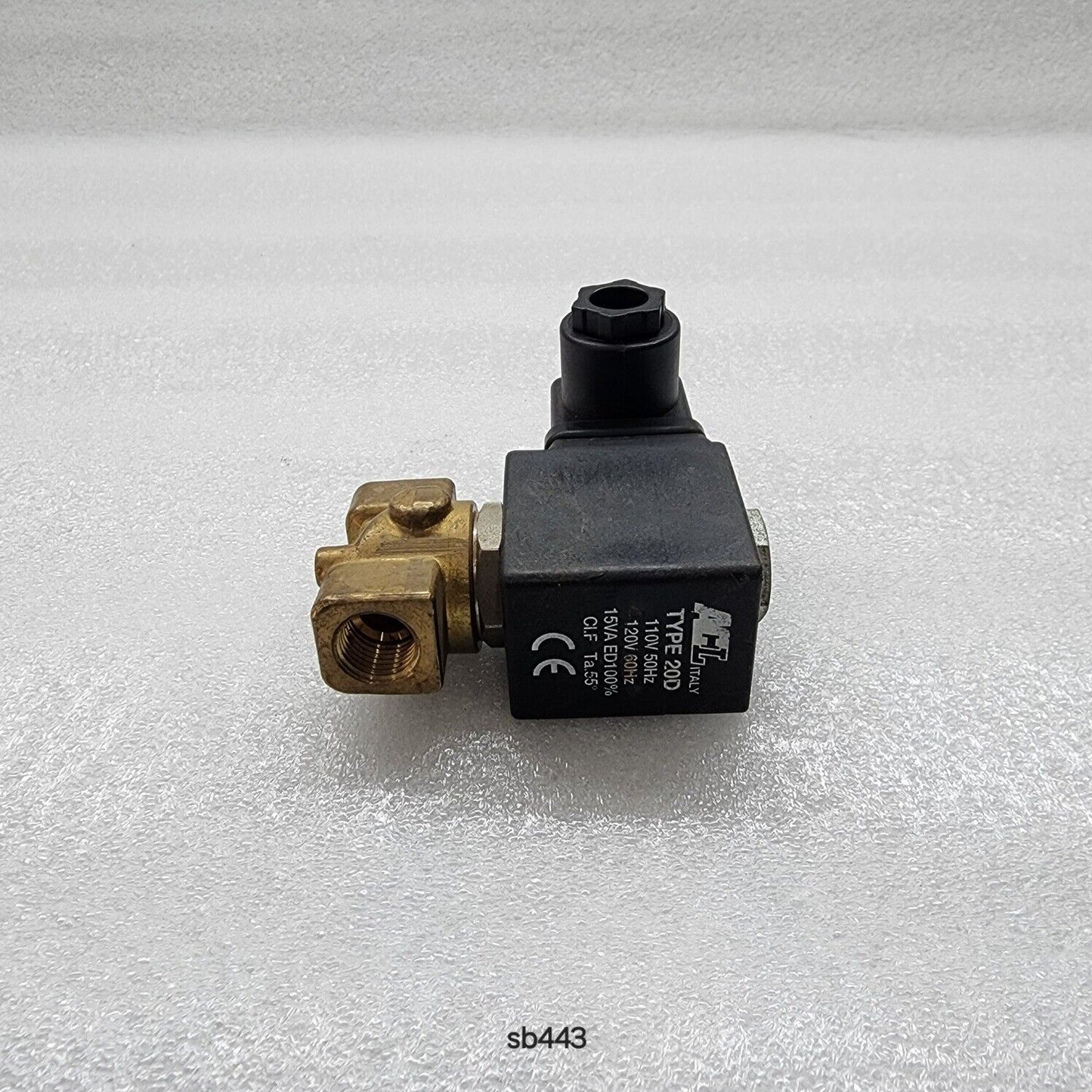 ACL 20D SOLENOID VALVE COIL VOLTAGE 110-120V