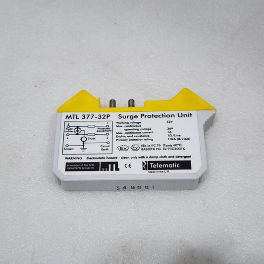 TELEMATIC MTL 377-32P SURGE PROTECTION UNIT MEASUREMENT TECHNOLOGY
