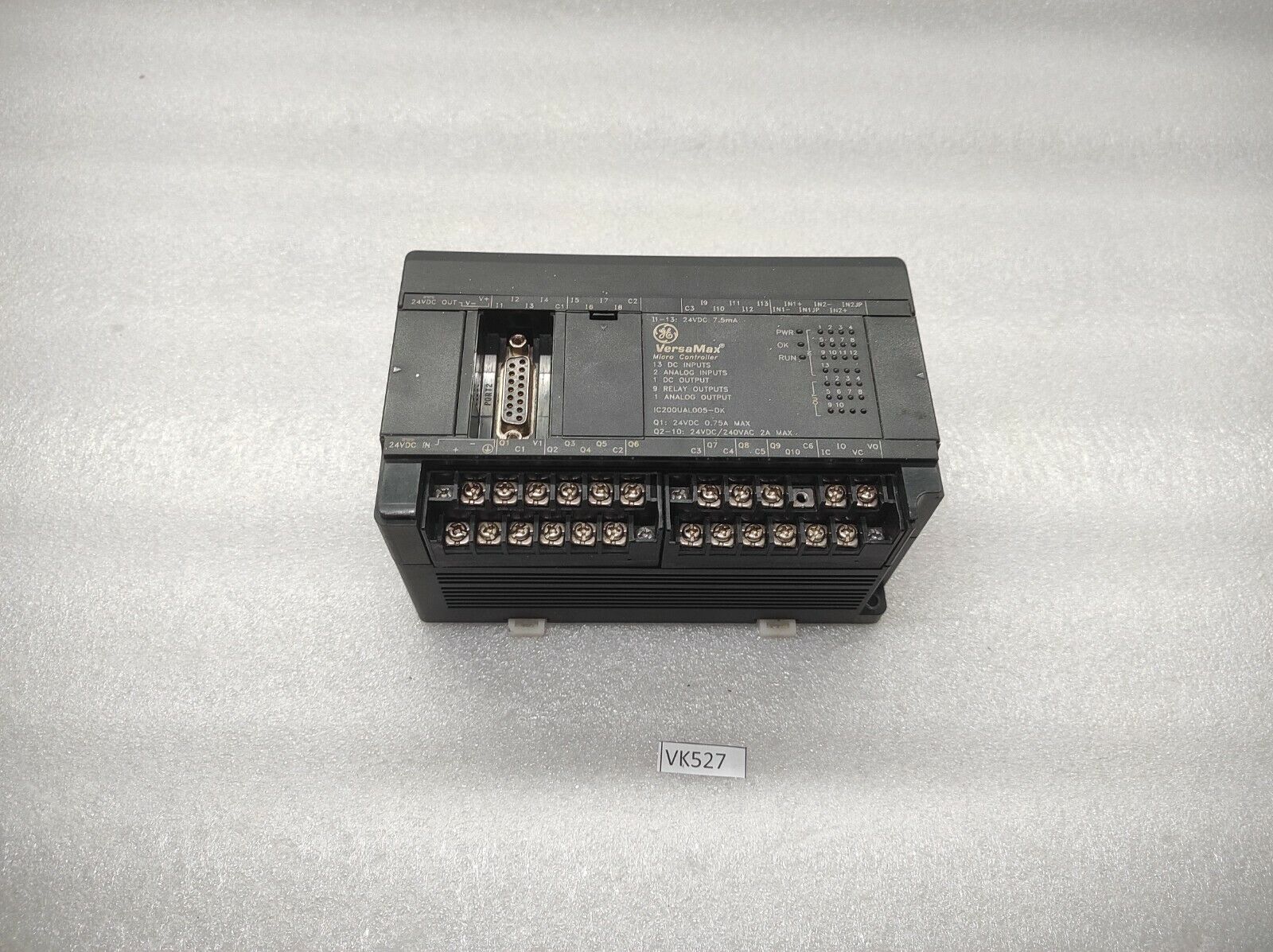 GE IC200UAL005-DK VERSA MAX CONTROLLER