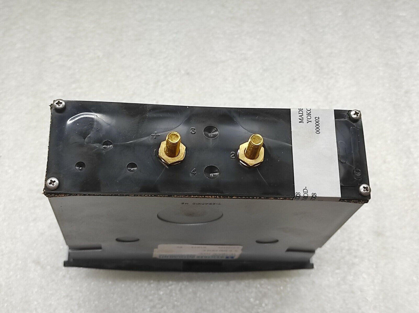 WESCHLER YE/180V/0.1VDC 180183HERLW0003 TEMPERATURE METER 0-600 DEGREES FAHRENHE