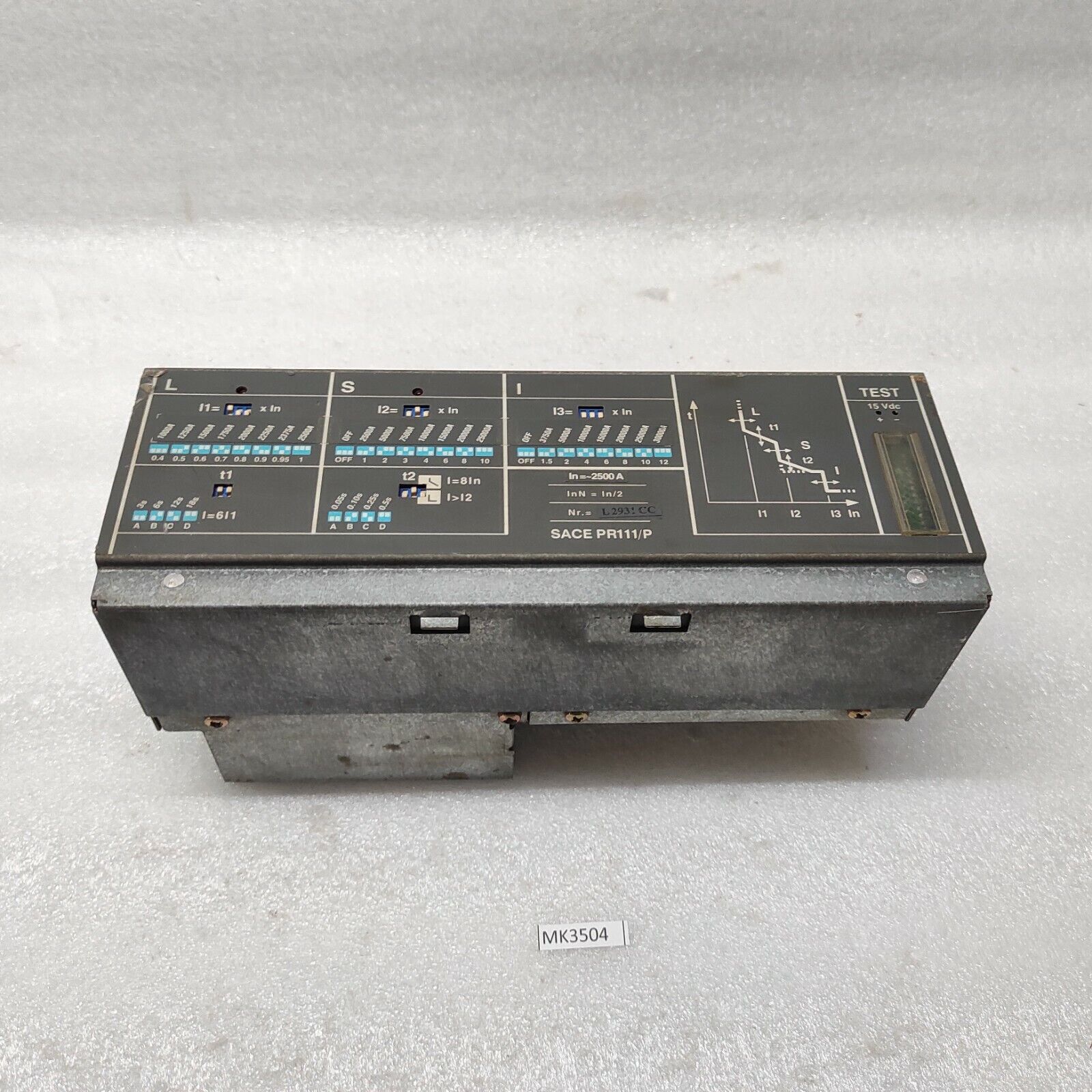 ABB SACE PR111/P LSIG TRIP UNIT 2500A