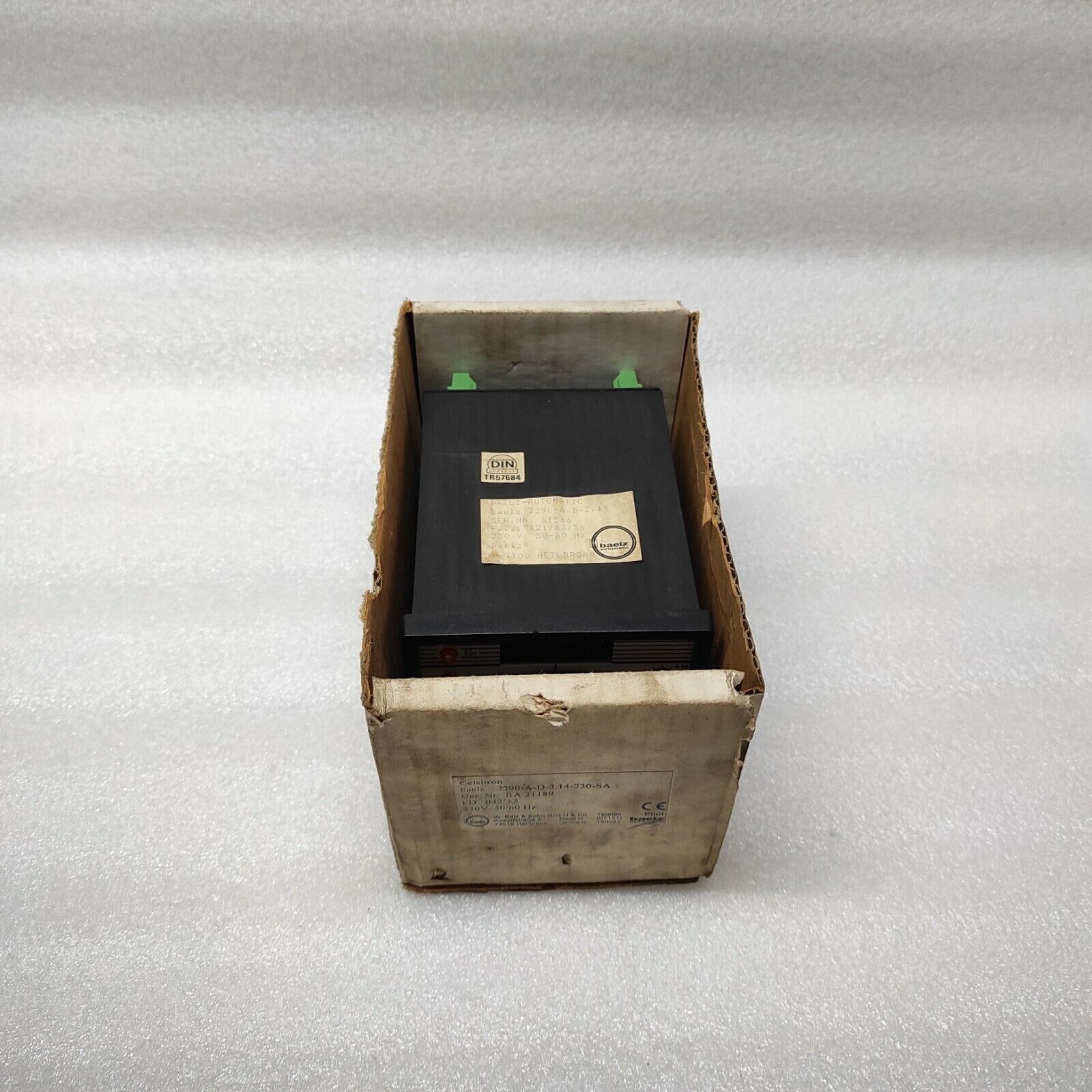 BAELZ AUTOMATIC WBS 2290 TEMPERATURE CONTROLLER BAELZ 2290-A-D-2.14 230V