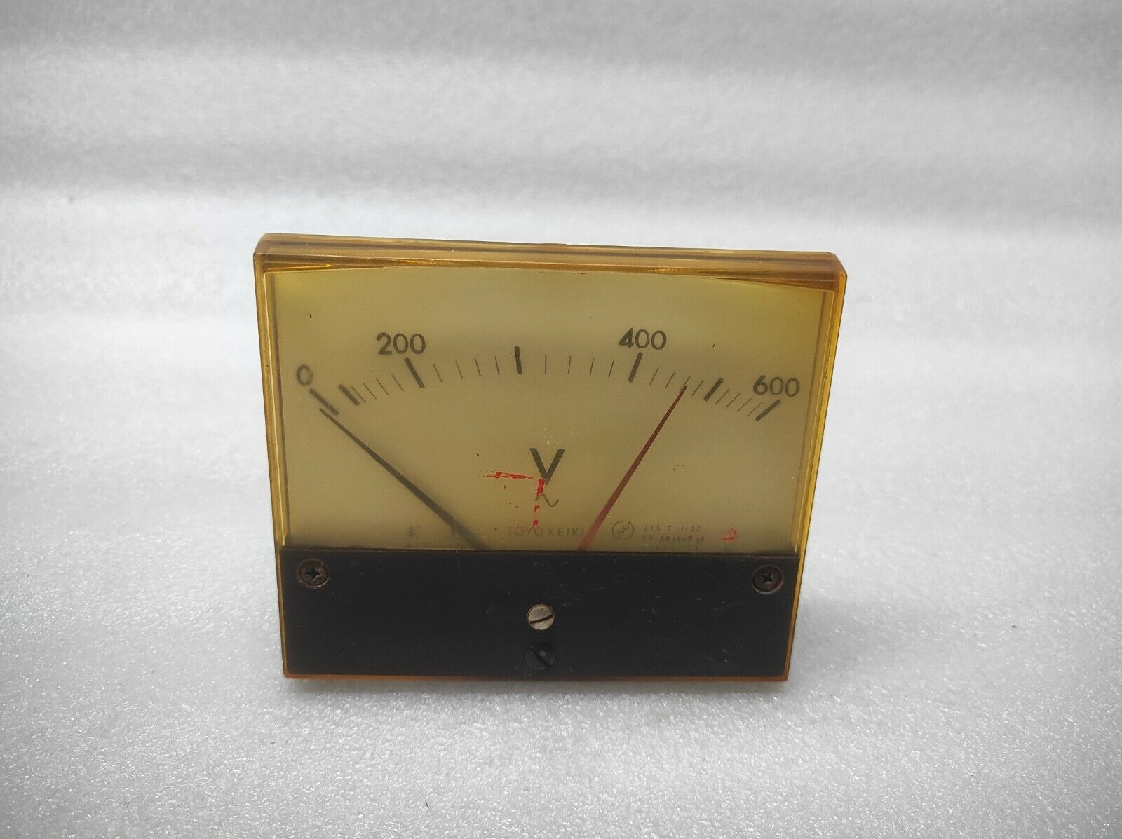 TOYO KEIKI ACF-12N VOLTMETER PT 460/115V