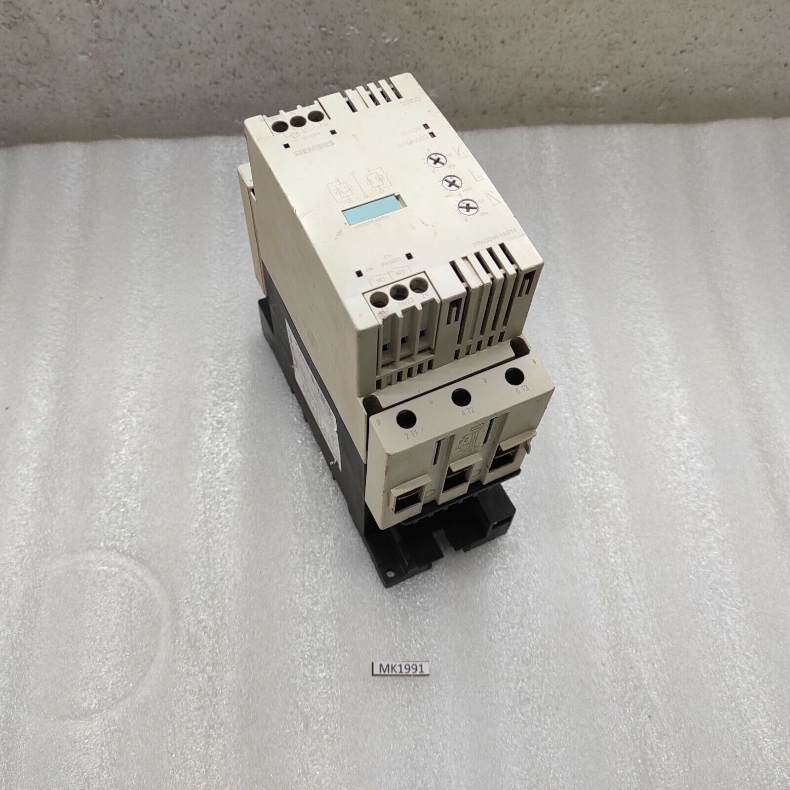 SIEMENS 3RW3046-1AB14 SOFT STARTER 110-230V