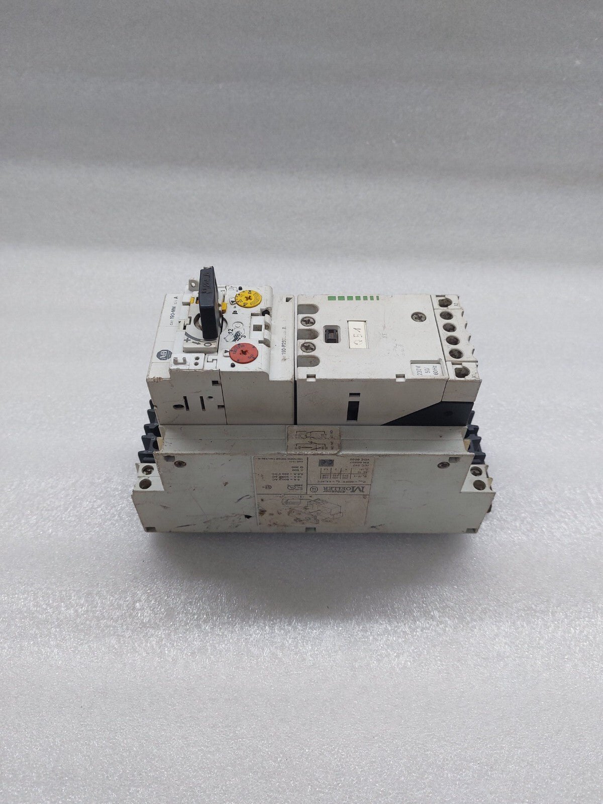 ALLEN BRADLEY CAT 190-MN MANUAL MOTOR STARTER 190-P250L PKZ2 AND ZM 230V