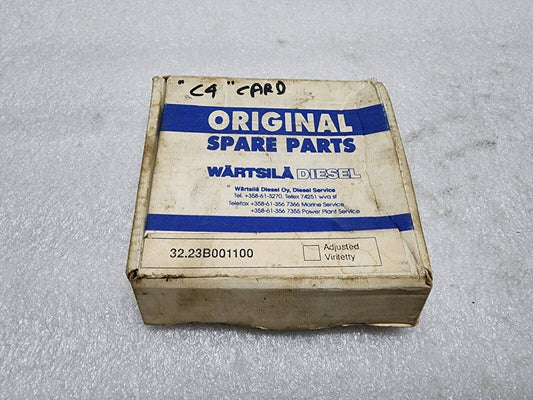 WARTSILA C4 NTC CARD 2023B001600 PPL 81824