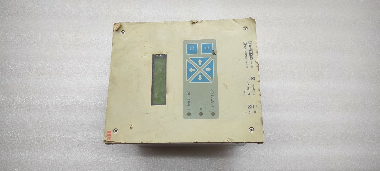 ABB NI 40-41 NUMERICAL 3-PHASE OVERCURRENT AND EARTH FAULT RELAY 1MYN742837-C 18