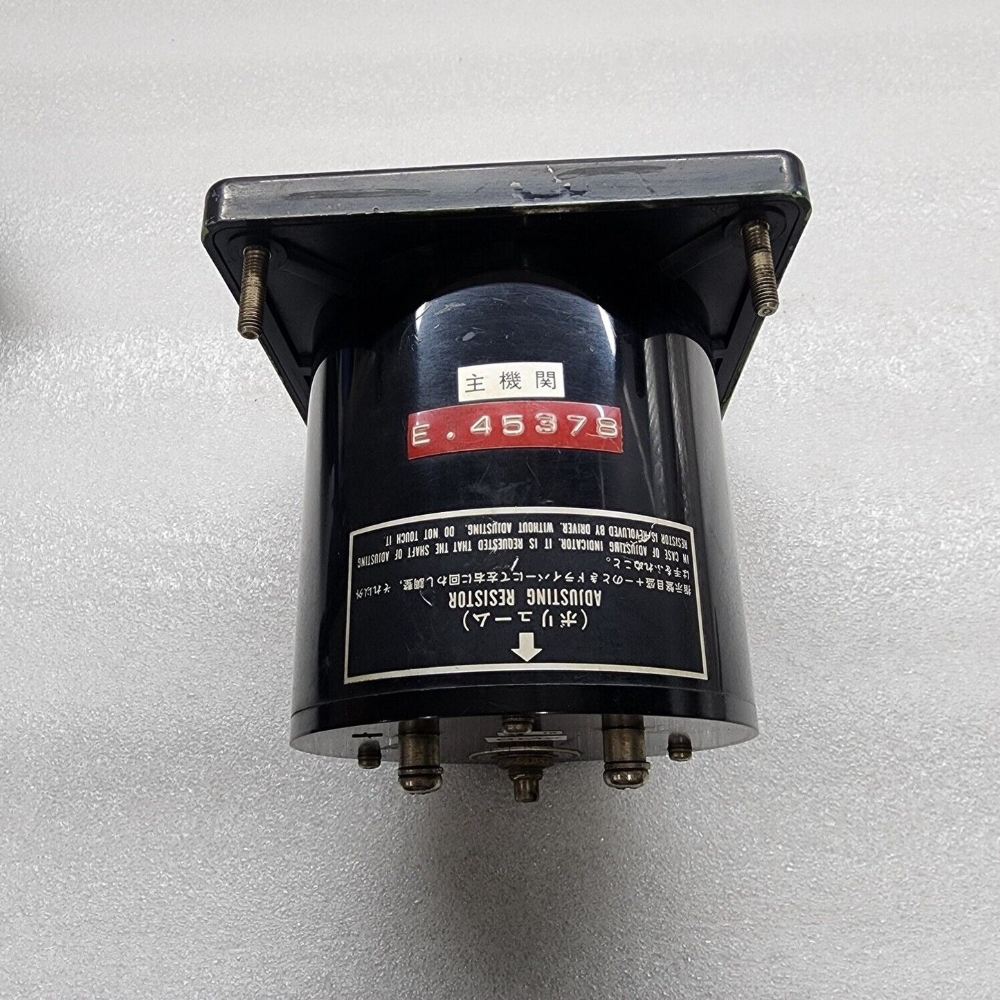 KURAMOTOR INSTRUMENT 963287-1 RPM METER