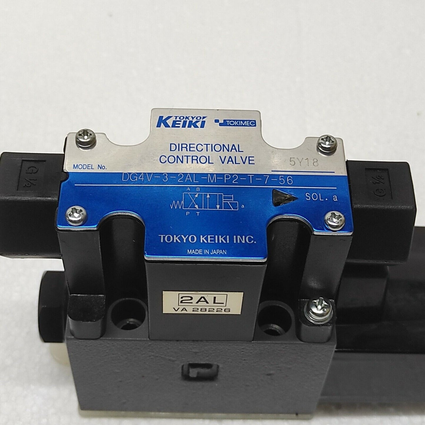 TOKYO KEIKI DG4V-3-2AL-M-P2-T-7-56 DIRECTIONAL CONTROL VALVE 48291056