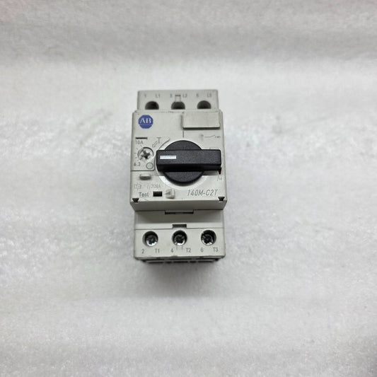 ALLEN BRADLEY CAT 140M-C2T-C10 SER C MOTOR CIRCUIT PROTECTOR 6.3-10 A