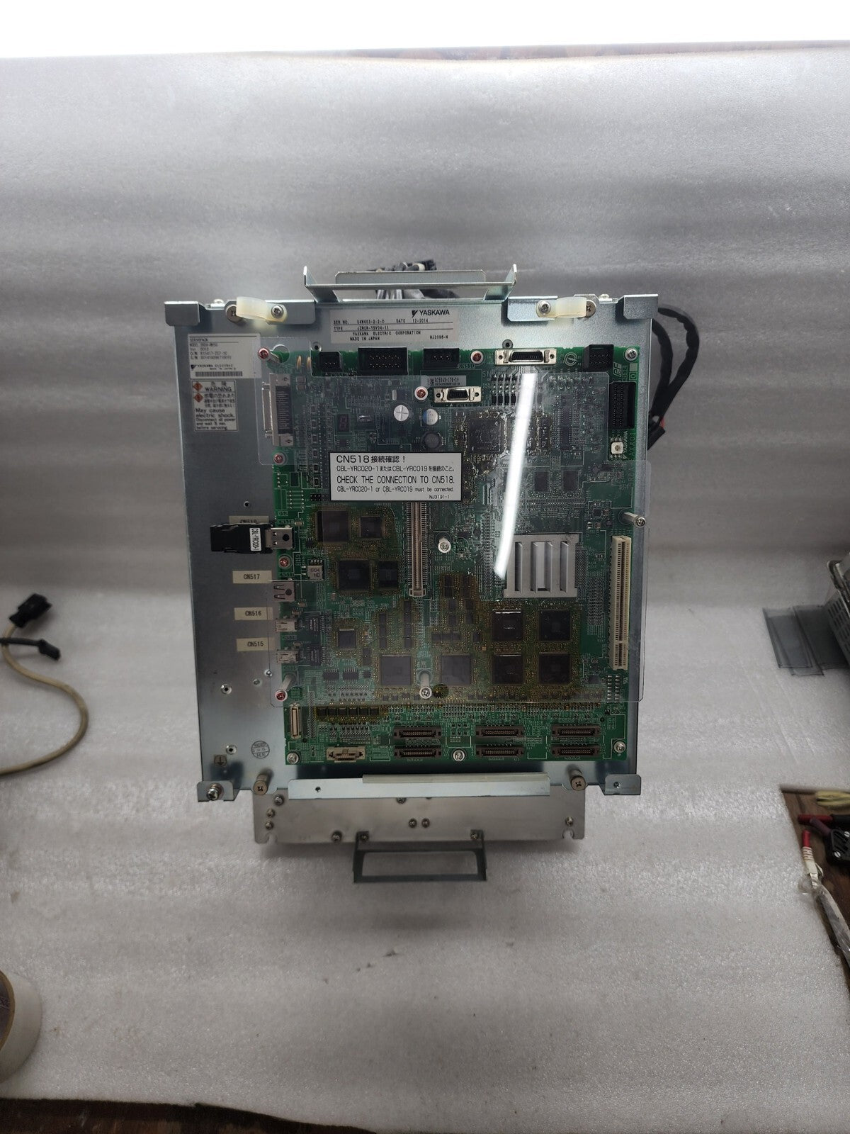 YASKAWA SRDA-MH50 SERVOPACK JZRCR-YSV04-11 MOTOMAN ROBOT DRIVE R15417-257-10