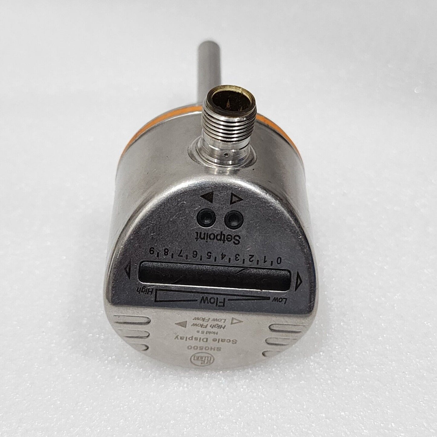 IFM SH0500 FLOW MONITOR SCALE DISPLAY SIR12ADBXPKG/US-100 18-36VDC