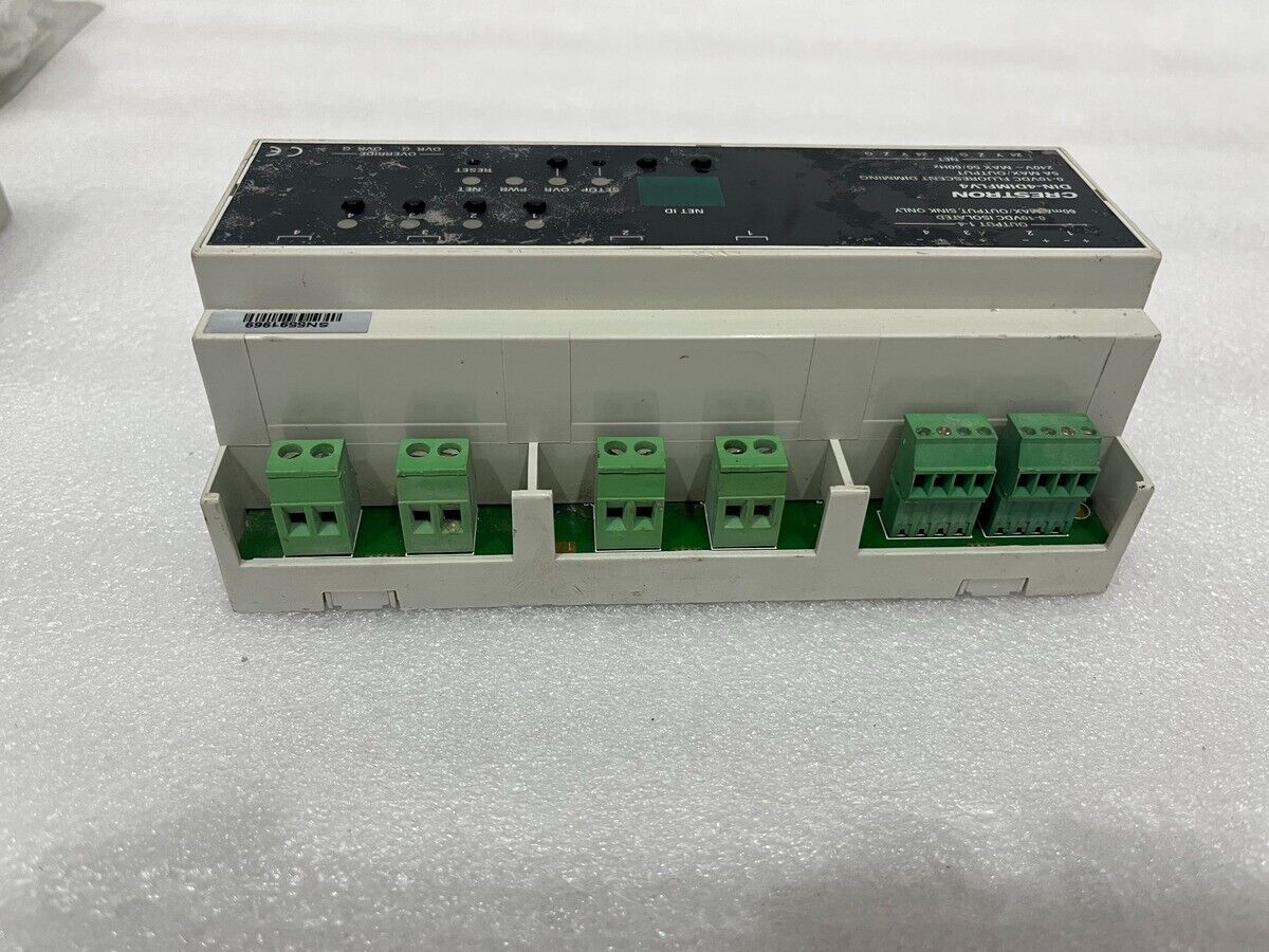 CRESTON DIN-4DIMFLV4 4-CH 4-FEED DIMMER MODULE