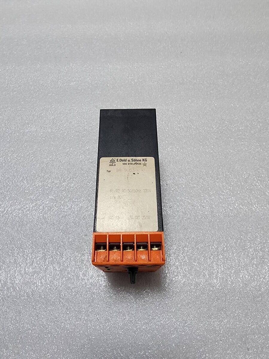 DOLD BA9053 CURRENT RELAY 220V