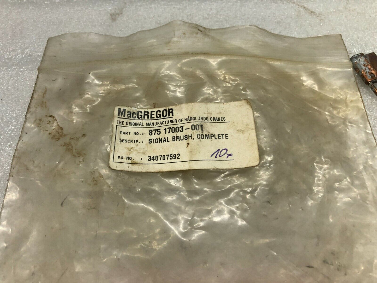 MACGREGOR 875 17003-001 SIGNAL BRUSH LOT OF 4 UNIT