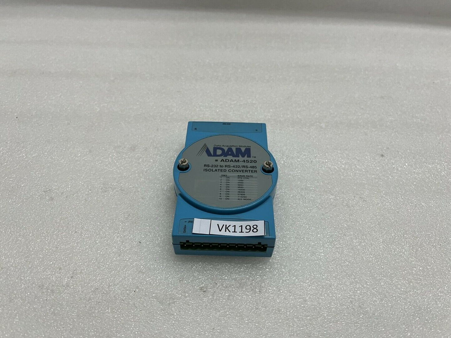 ADAM 4520 DATA ACQUISITION MODULE RS232 TO RS422/RS485 ISOLATED CONVERTER