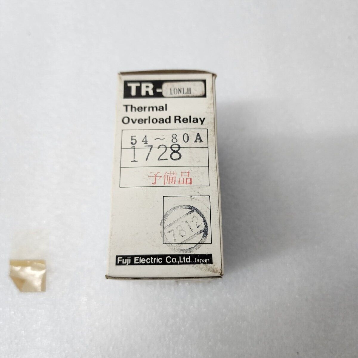 Fuji Electric Tr-10nlh/M1 Thermo Überlastrelais 54-80A TR10NLH