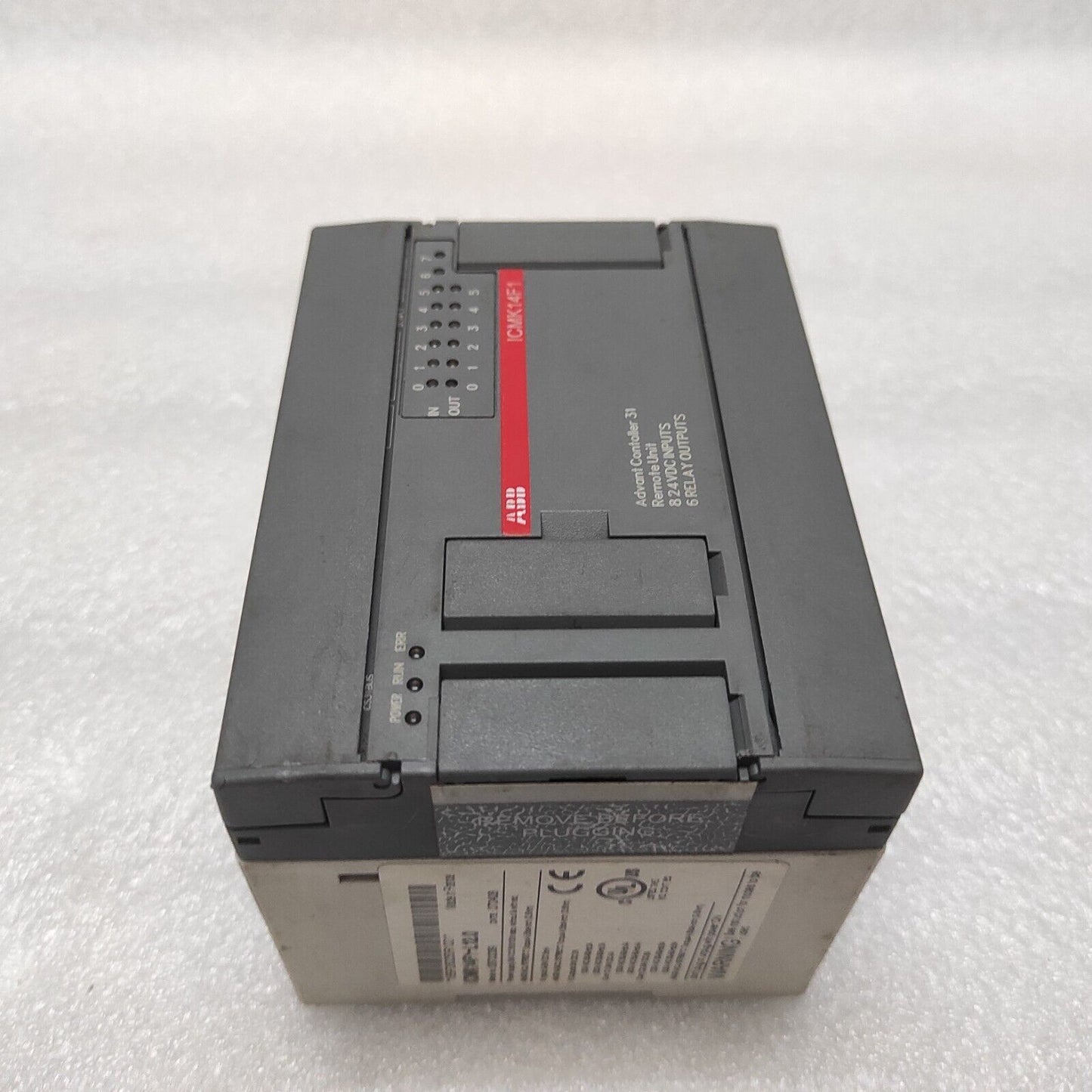 ABB ICMK14F1 ADVANT CONTROLLER 31 REMOTE UNIT ICMK14F1-L12.0