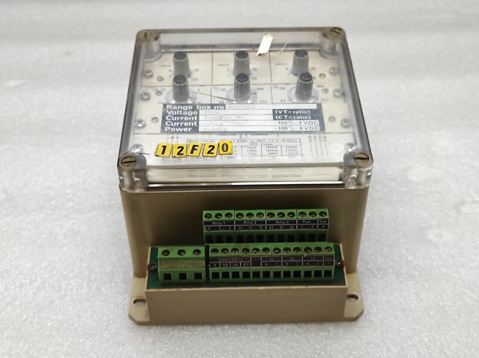 DEIF GEPIMAX-3N PROTECTION RELAY 40872.1