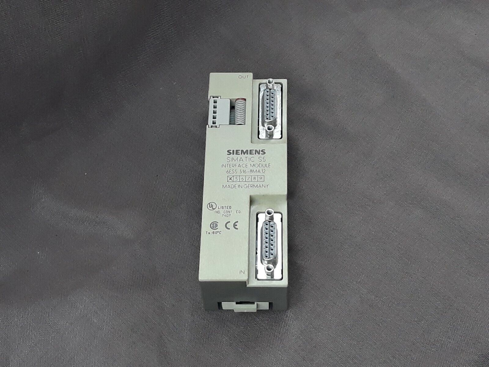 Siemens Simatic S5 Interface Module 6ES5 316-8MA12