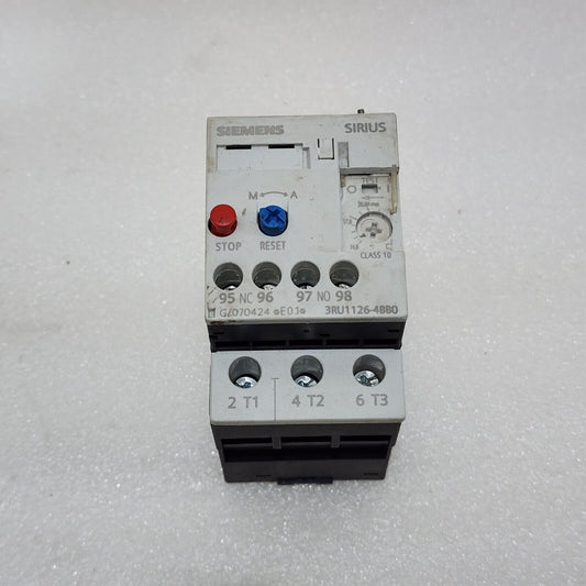 SIEMENS SIRIUS 3RU1126-4BB0 THERMAL OVERLOAD RELAY 14-20A