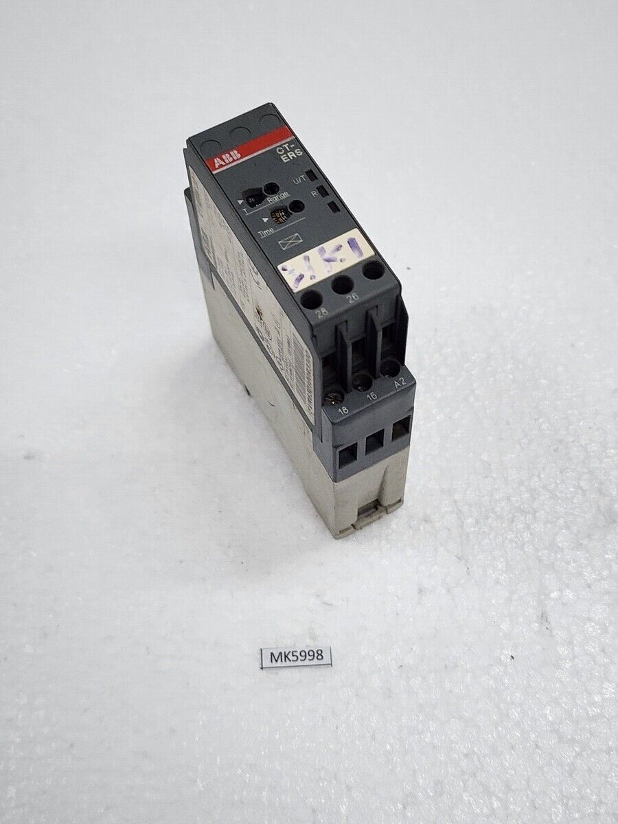 ABB CT-ERS.22 ON DELAY TIME RELAY 1SVR630100R3300 24-240VAC/24-48VDC