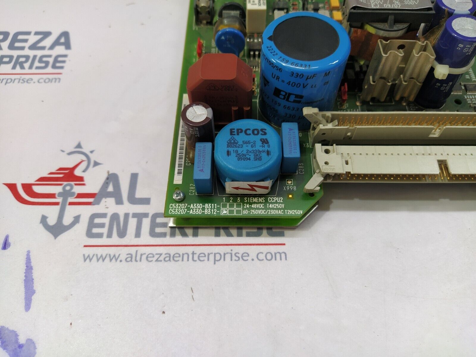 SIEMENS CCPU2 C53207-A330-B312-1 60-250VDC/230VAC T2H250V