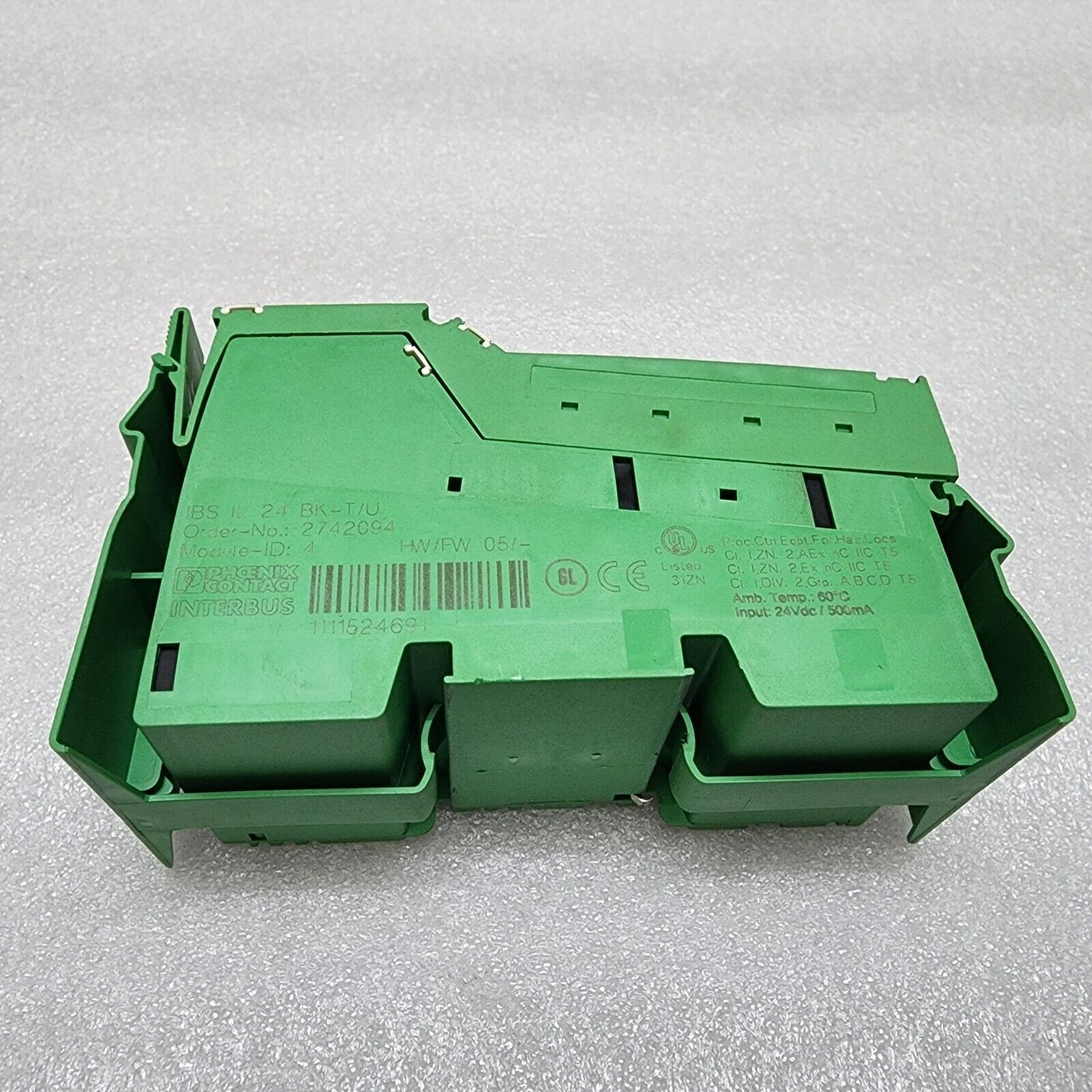 PHOENIX CONTACT IBS IL 24 BK-T/U BUS COUPLER 2742094 BC