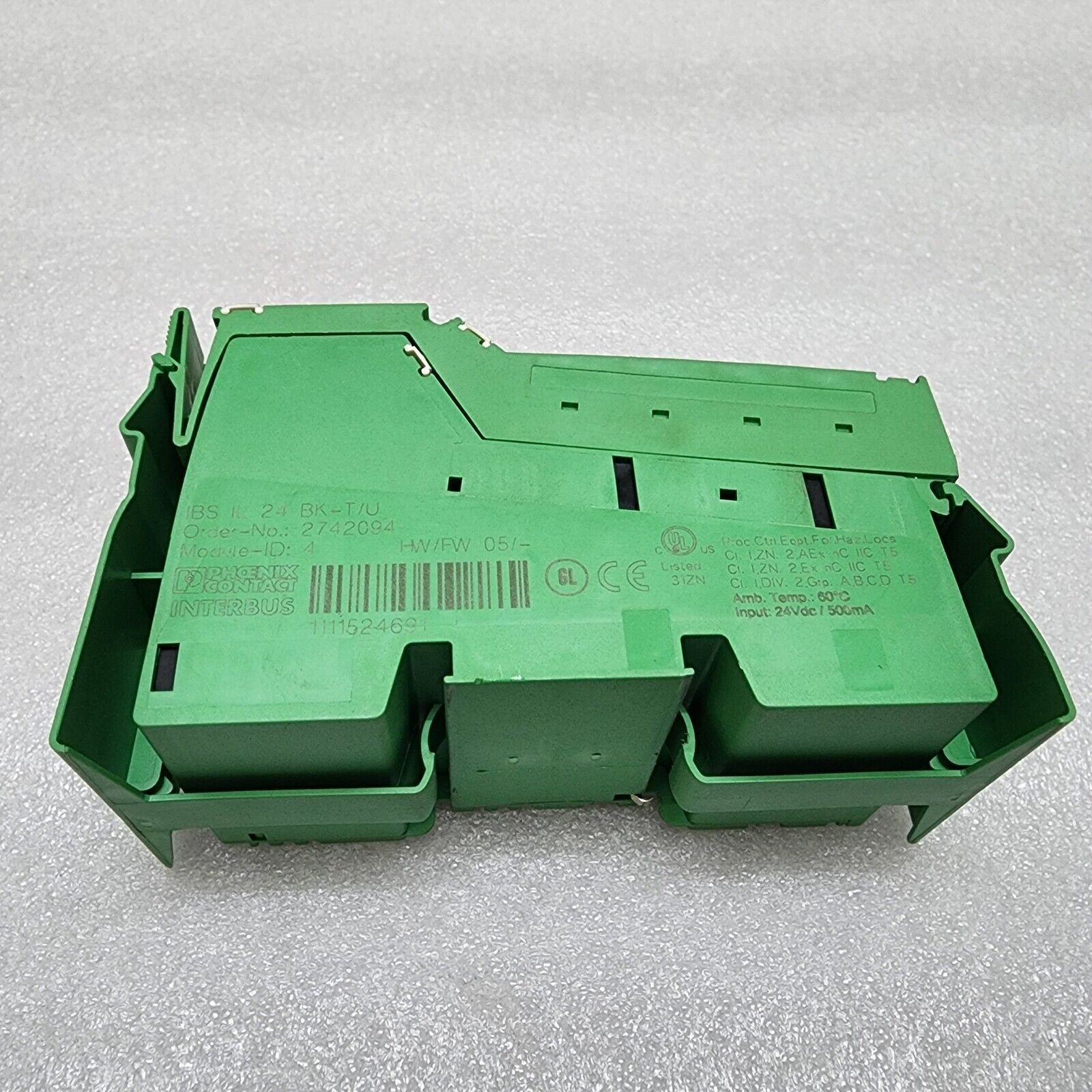 PHOENIX CONTACT IBS IL 24 BK-T/U BUS COUPLER 2742094 BC