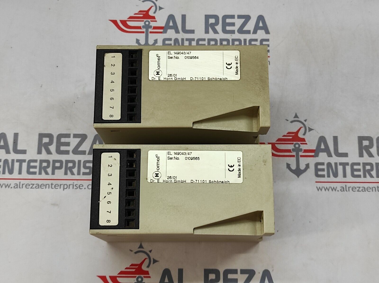 HORNEL EL 149043/47 SPEED LIMIT SWITCH 24VDC EL149043-47