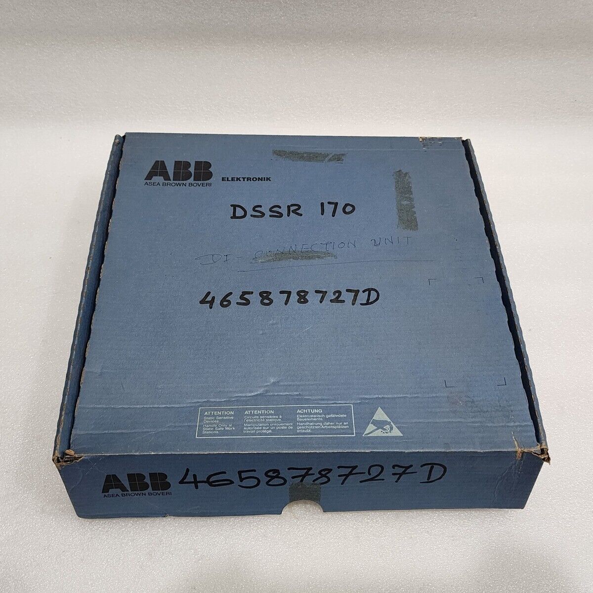 ABB DSSR 170 POWER SUPPLY UNIT IN4899-1001-BT-05