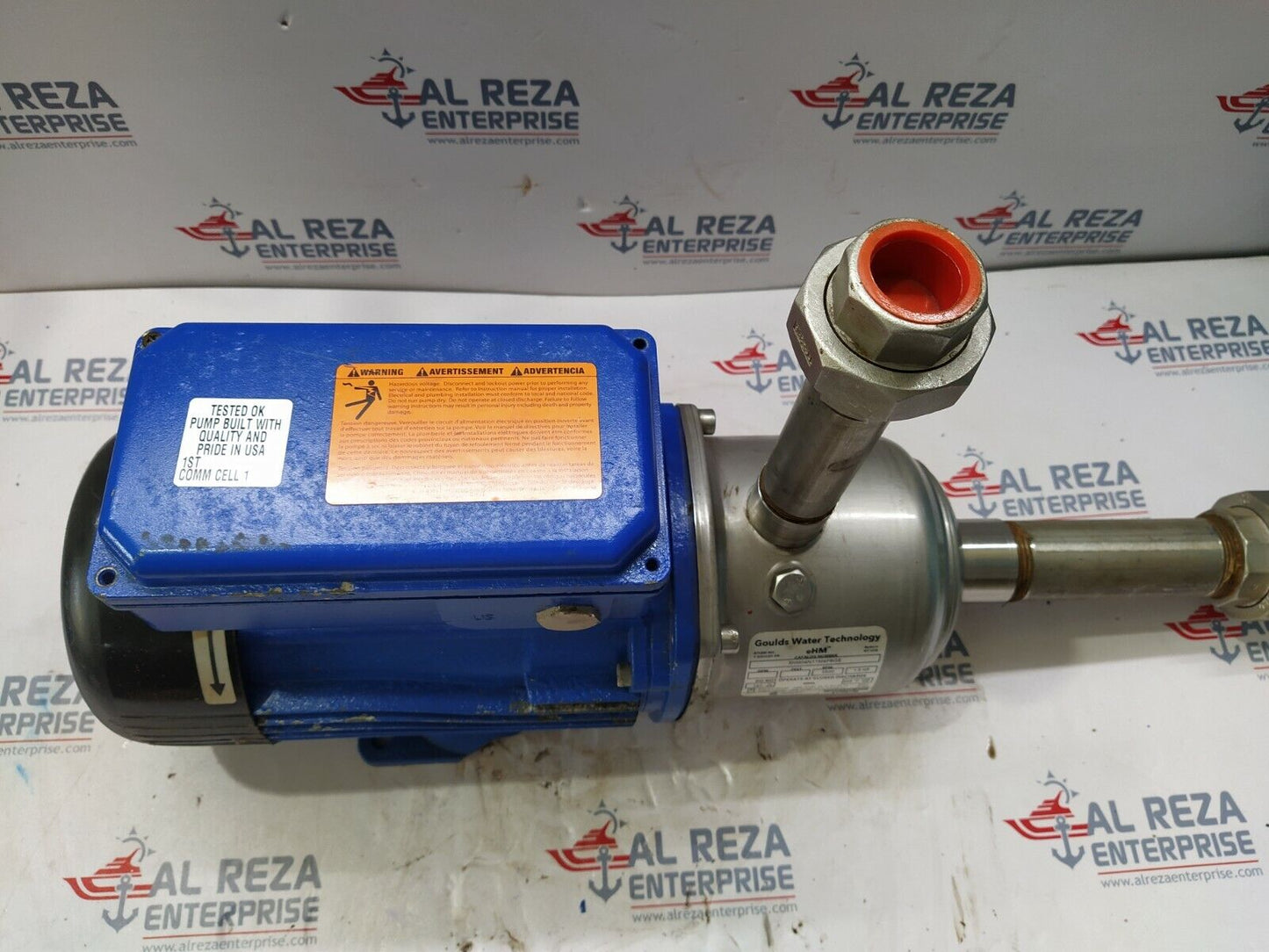 GOULDS WATER TECHNOLOGY 5HM04N11M6FBQE ELECTRIC MOTOR 1.5-HP 3500-RPM 