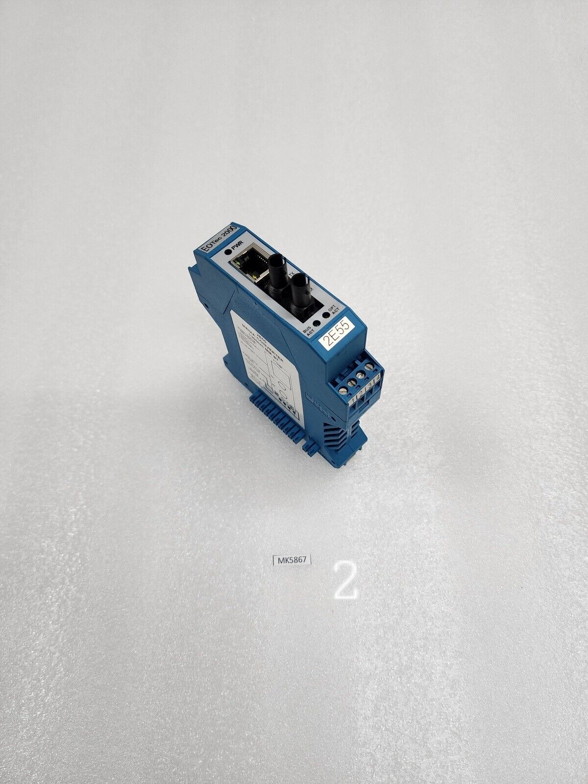 WEED INSTRUMENT 2E55 MEDIA CONVERTER 1300nm MM ST EOTEC2000