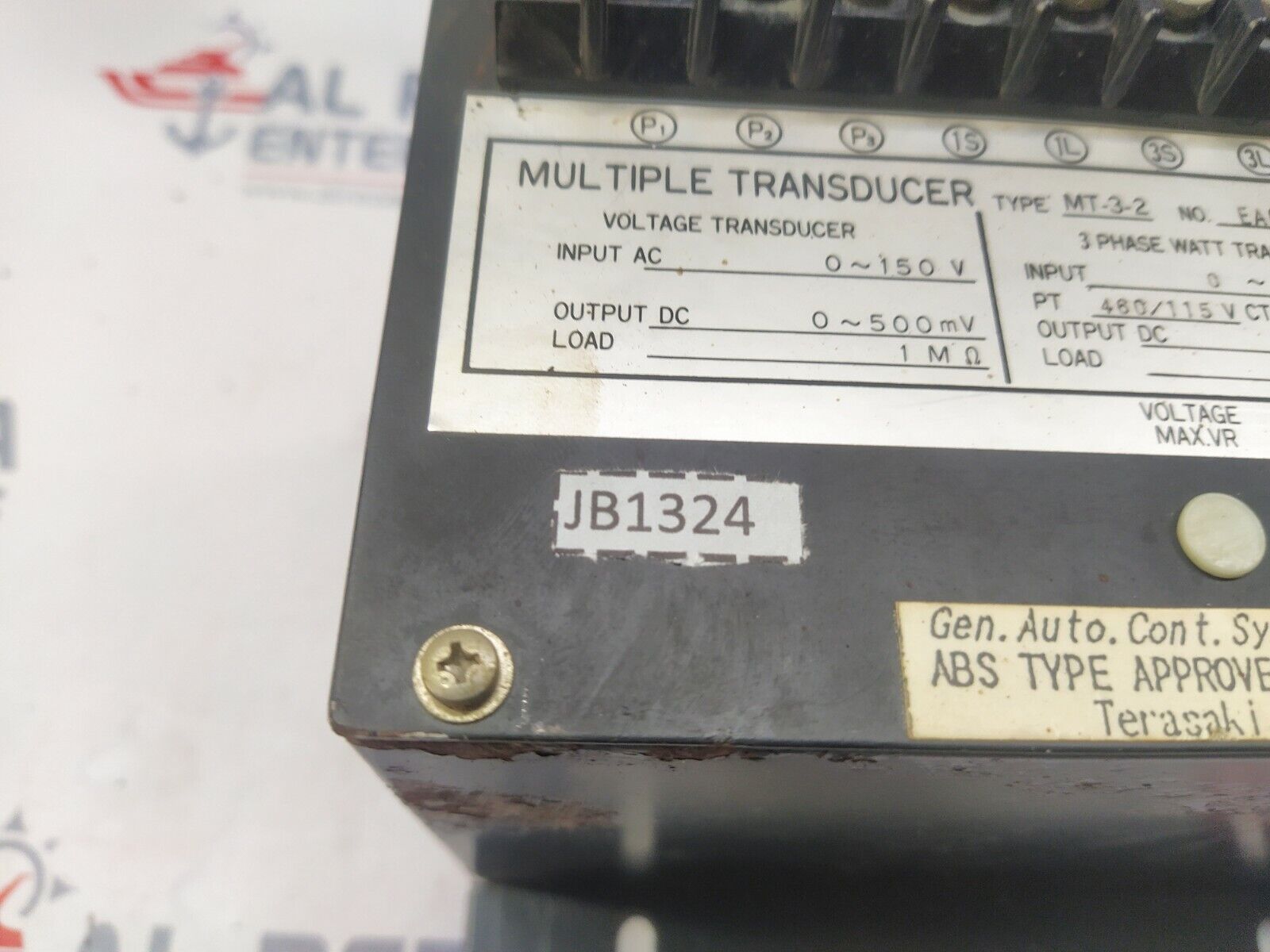 TOYO KEIKI MT-3-2 MULTIPLE TRANSDUCER BODY RUSTED