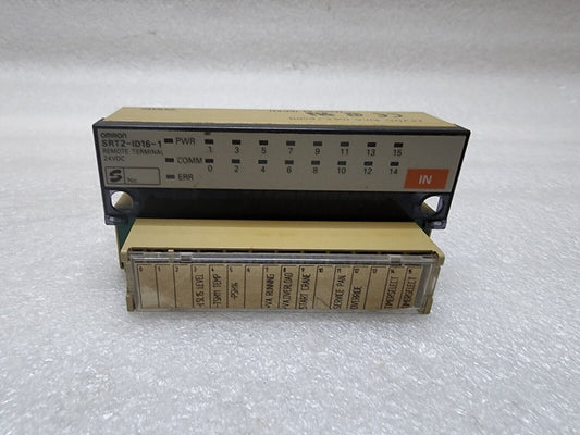 OMRON SRT2-ID16-1 REMOTE TERMINAL 24VDC