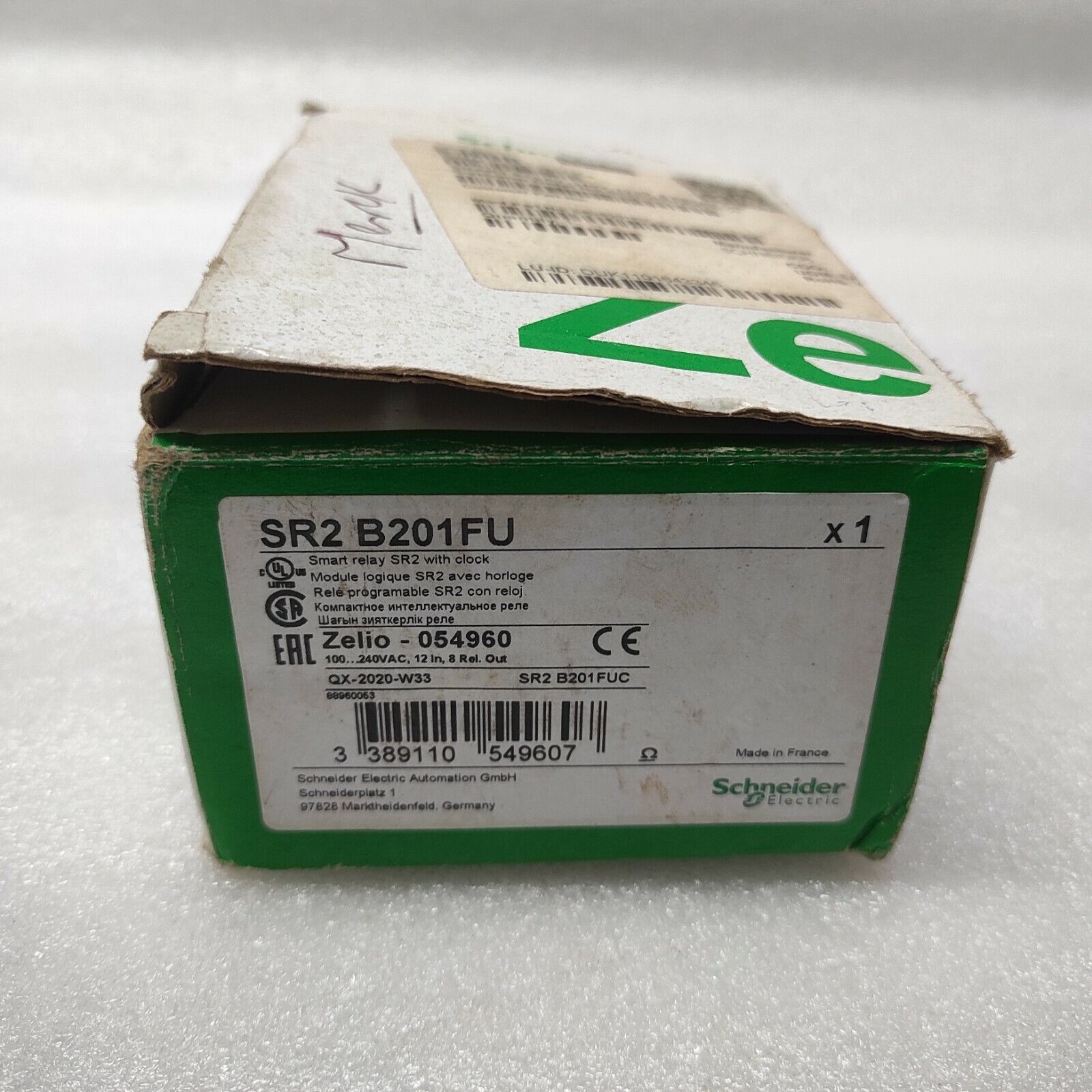 SE SR2-B201FU SMART RELAY ZELIO-054960 100-240VAC