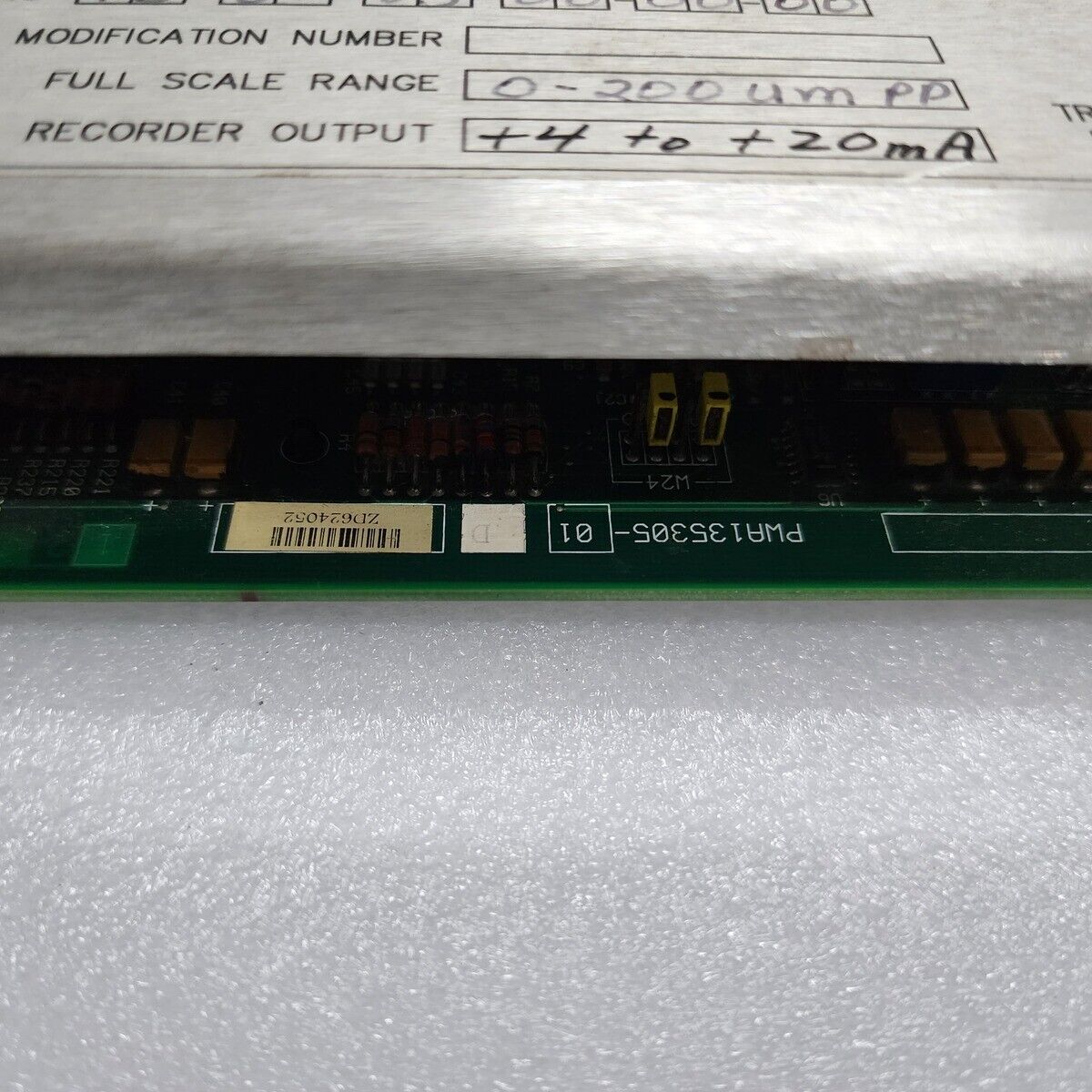 BENTLY NEVADA 3300/16-13-01-03-00-00-00 DUAL VIBRATION XY/GAP MONITOR  3300/16